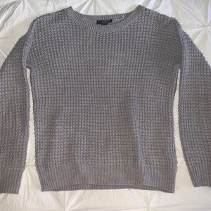 Gray knit sweater Forever21